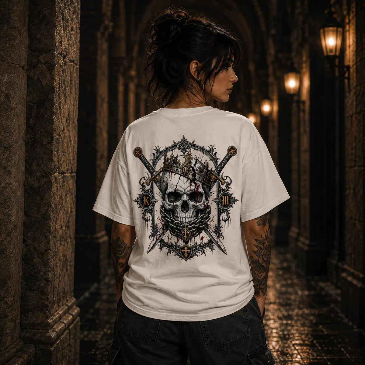 CROWNED IN CHAOS – Oversized Shirt