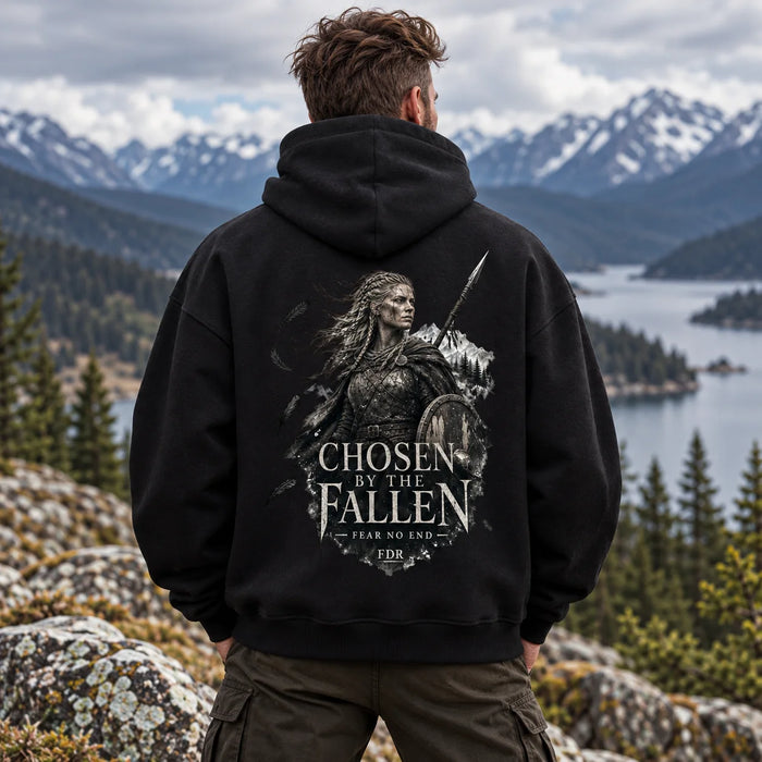 Chosen by the Fallen – Nordic Oversized Hoodie