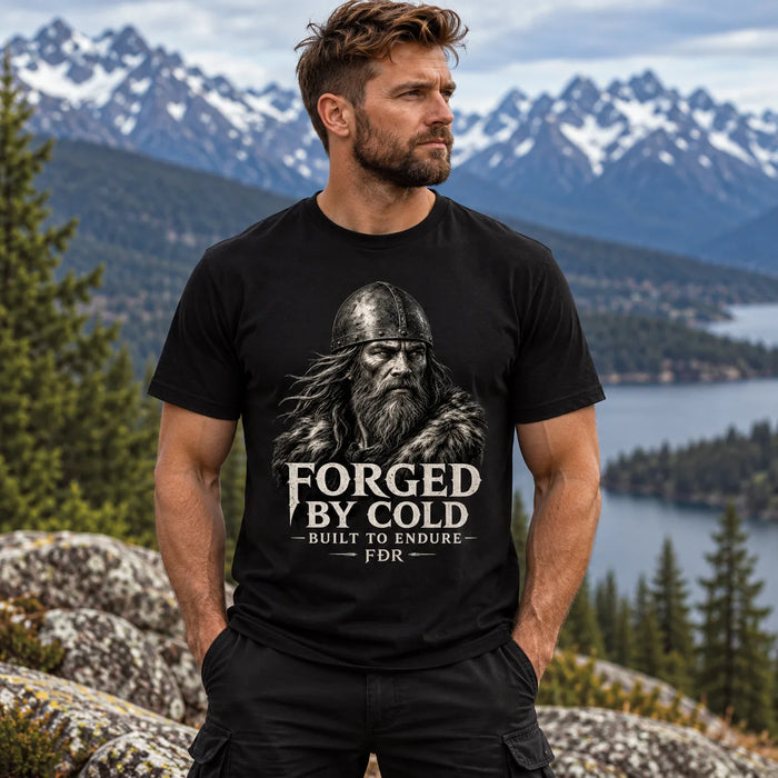 Forged by Cold – Nordic Warrior T-Shirt