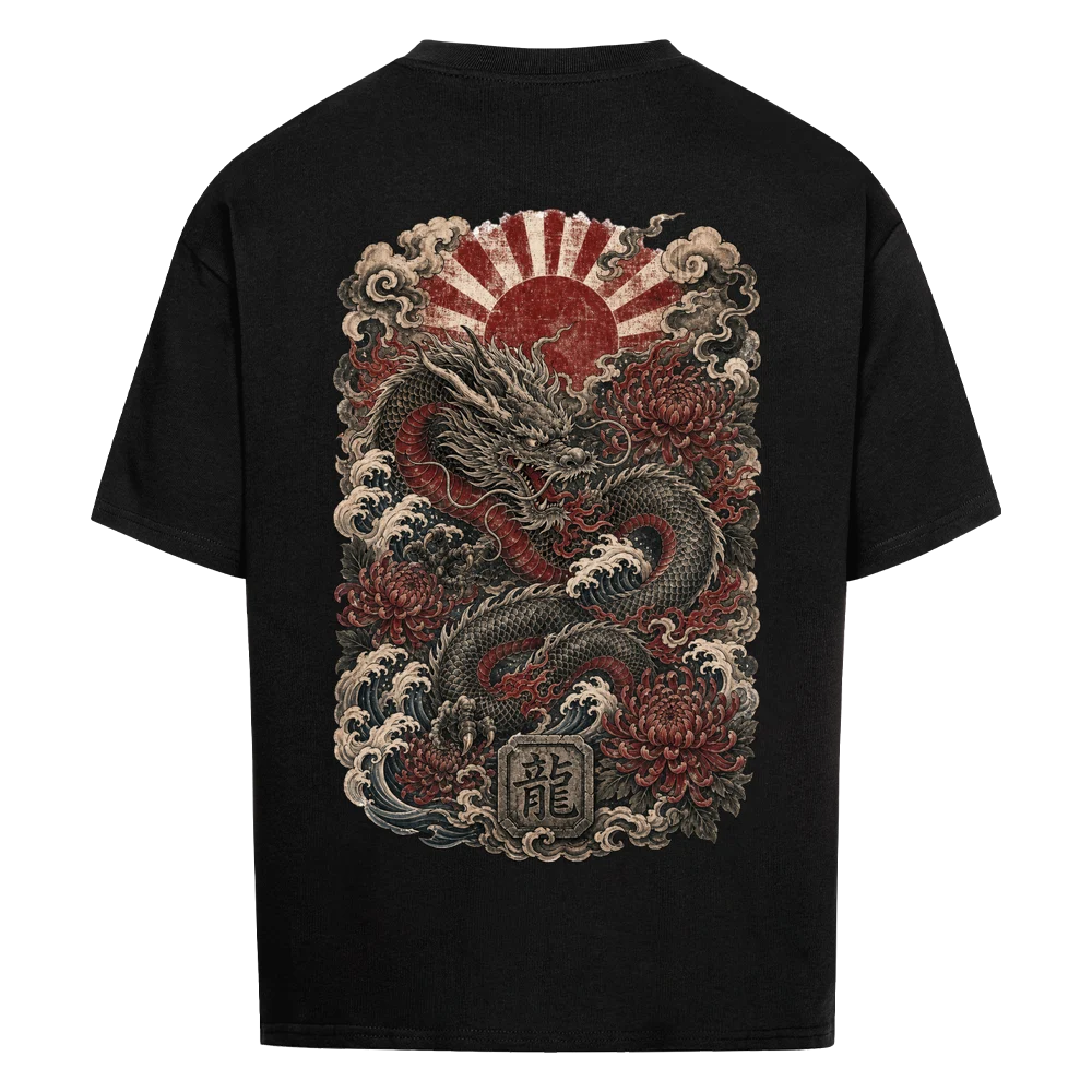 Rising Dragon – VACANCY Oversized Shirt 240gsm | FÐR // TOKYO UNDERGROUND
