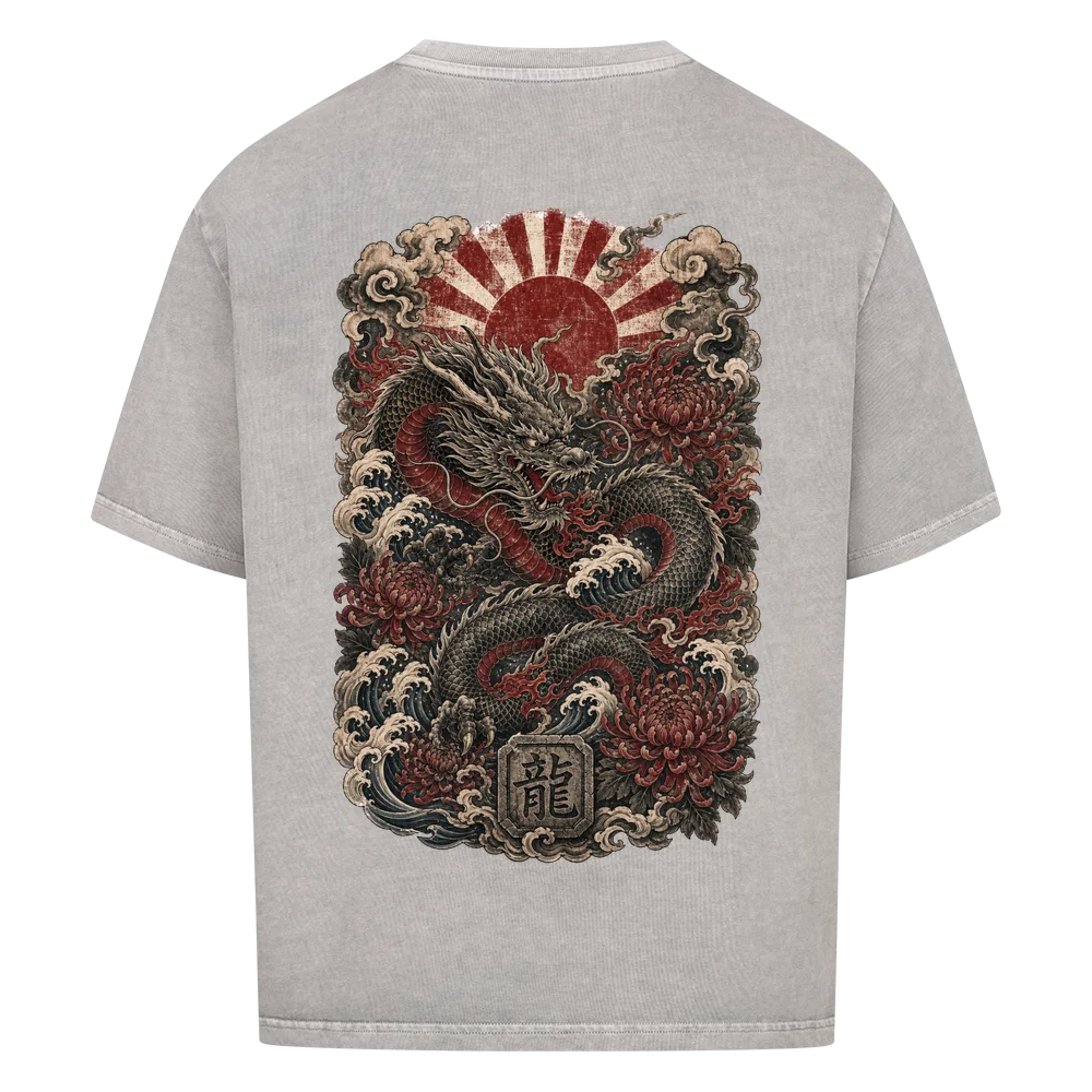 Rising Dragon – VACANCY Oversized Shirt 240gsm | FÐR // TOKYO UNDERGROUND