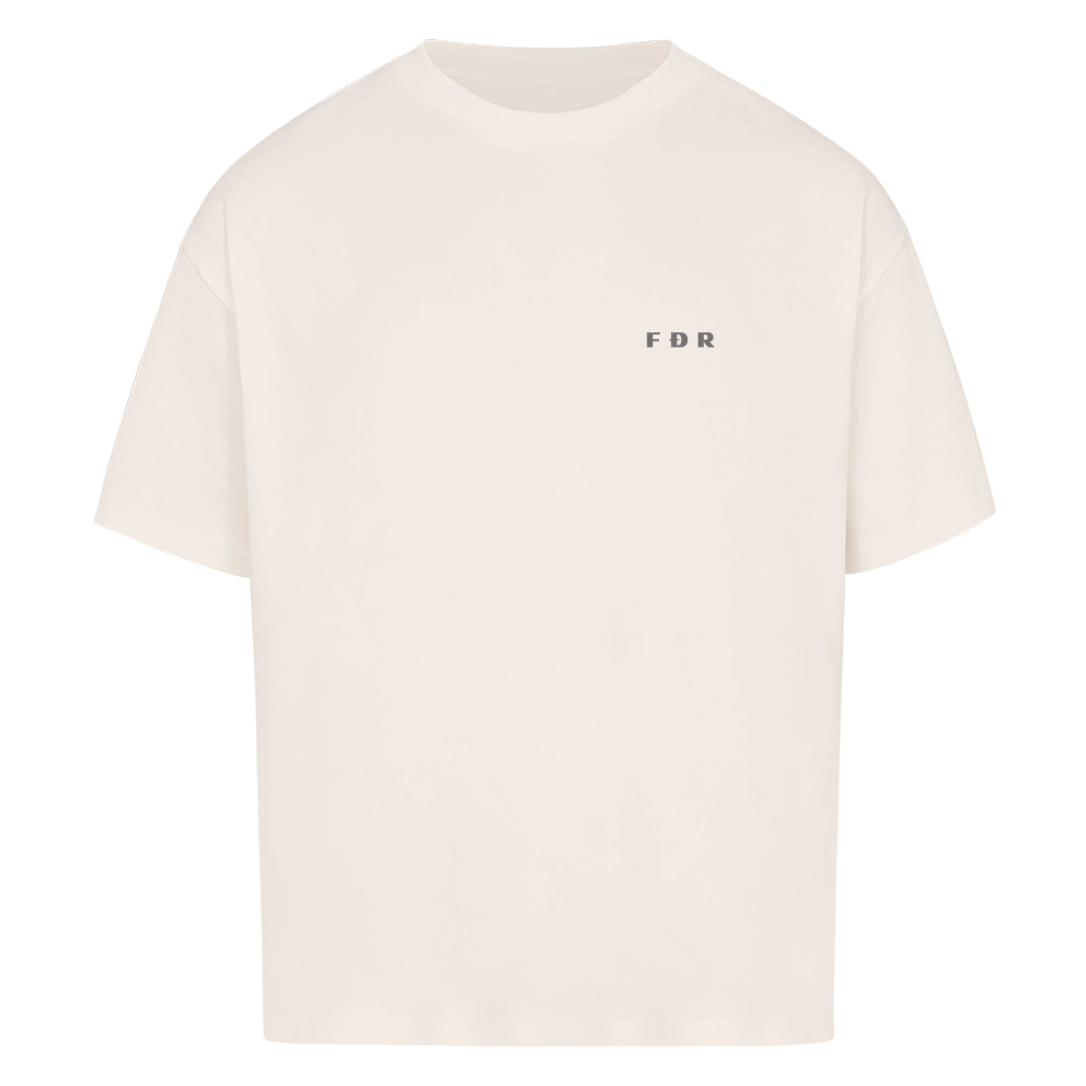 CROWNED IN CHAOS – VACANCY Oversized Shirt 240gsm | FRIÐUR