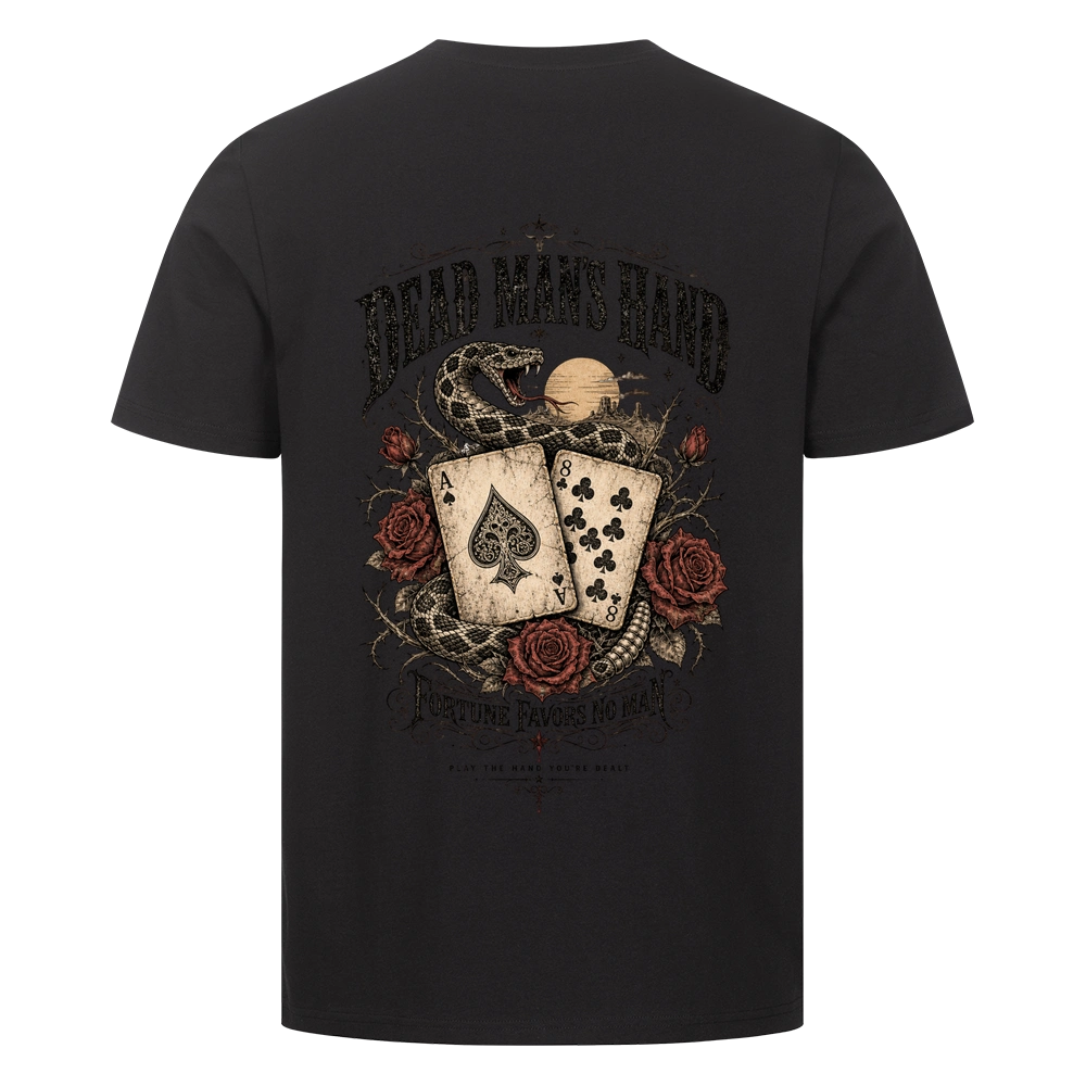 DEAD MAN'S HAND – Premium T-Shirt  FÐR