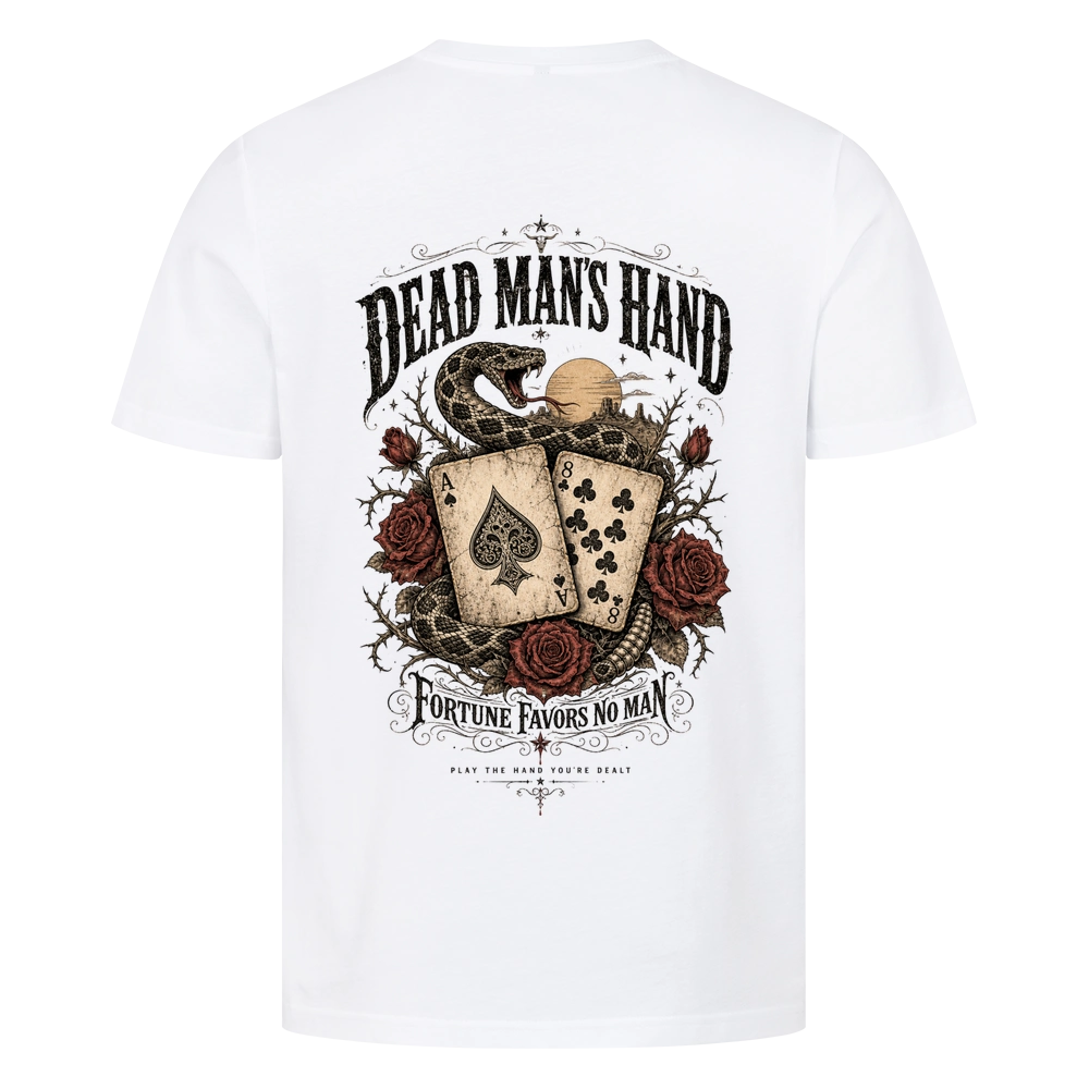 DEAD MAN'S HAND – Premium T-Shirt  FÐR