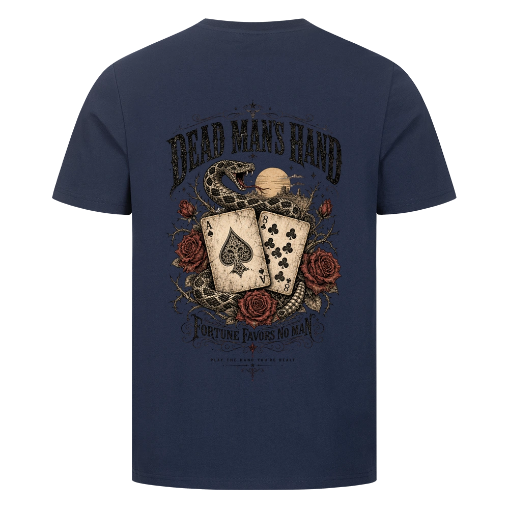 DEAD MAN'S HAND – Premium T-Shirt  FÐR