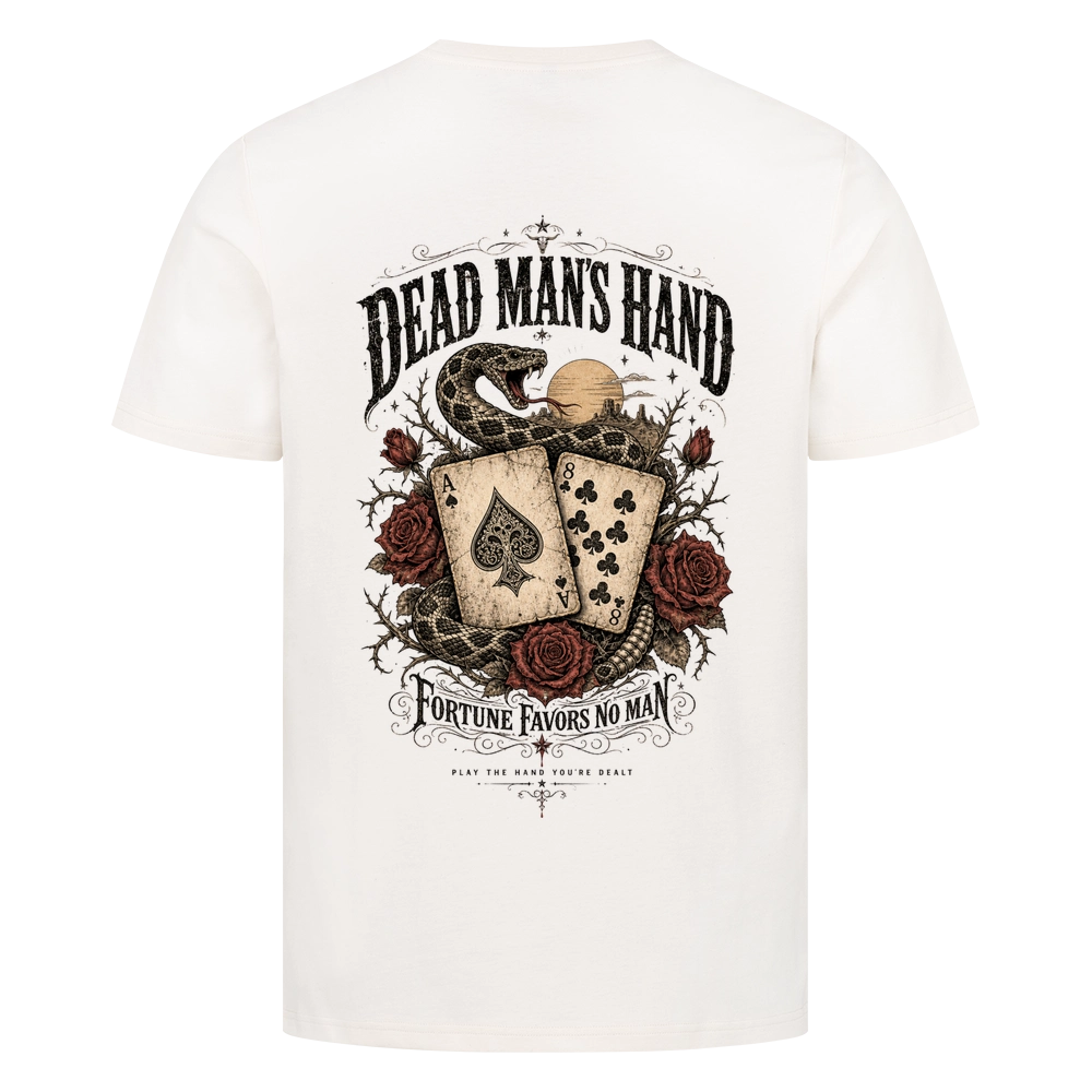 DEAD MAN'S HAND – Premium T-Shirt  FÐR