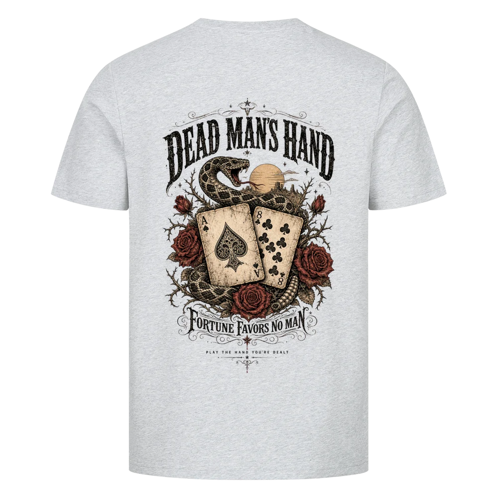 DEAD MAN'S HAND – Premium T-Shirt  FÐR
