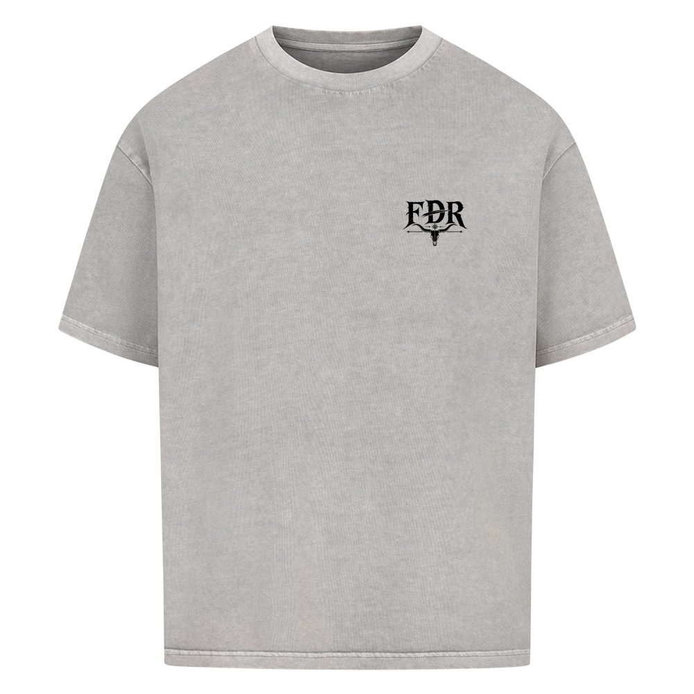 DEATH RIDES SLOW –  Oversized Shirt  FÐR
