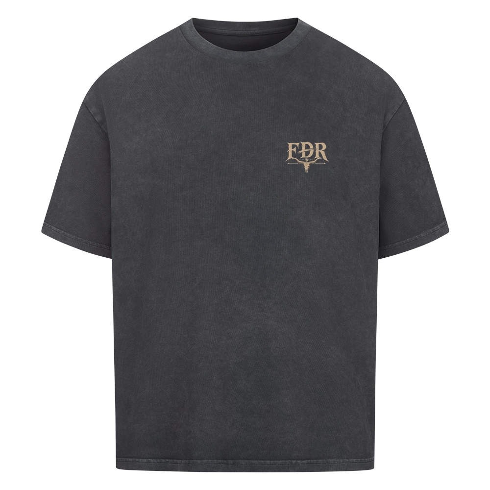 DEATH RIDES SLOW –  Oversized Shirt  FÐR