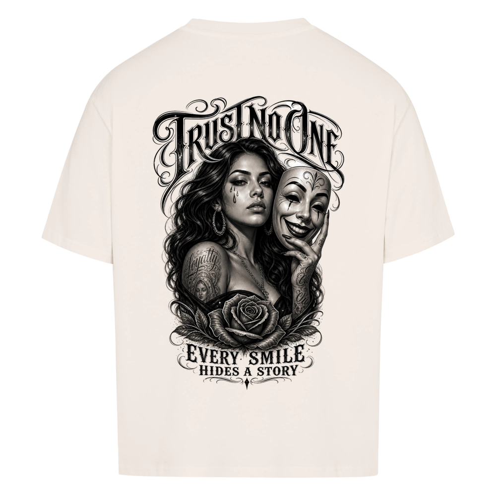 TRUST NO ONE –  Oversized Shirt  FÐR