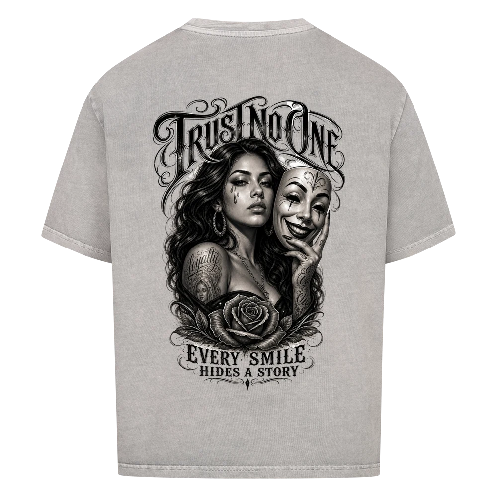 TRUST NO ONE –  Oversized Shirt  FÐR
