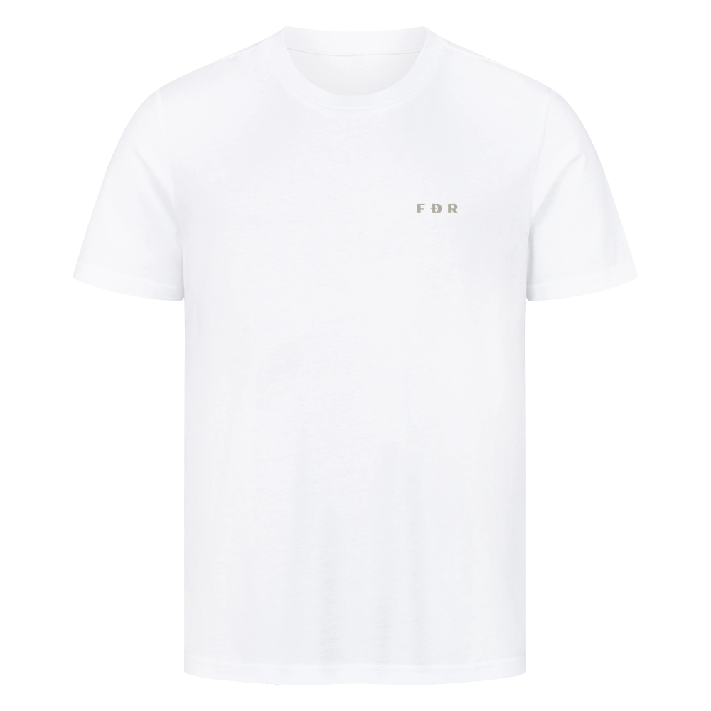 FRIÐUR No Saint No Regrets – Regular Fit T-Shirt
