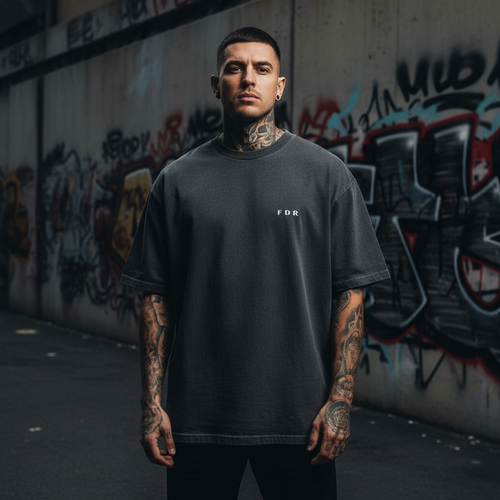 FÐR Oversized Shirt – Heavyweight Mechanic Death VACANCY Oversized Shirt