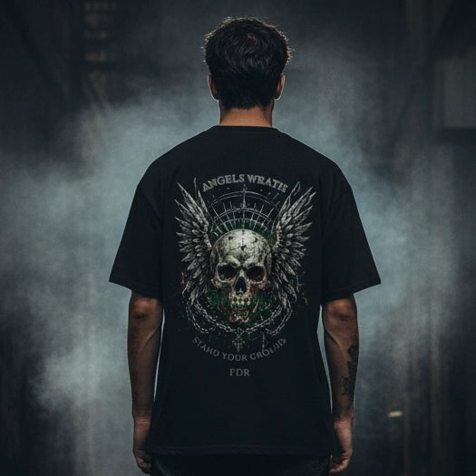 FÐR Angels Wrath: Ascension – Premium 240 GSM Heavyweight Oversized Shirt
