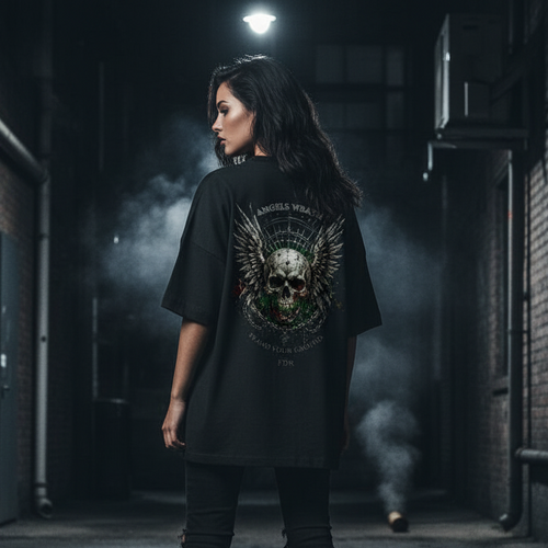 Angel's Wrath Organic Oversized Shirt – FRIÐUR