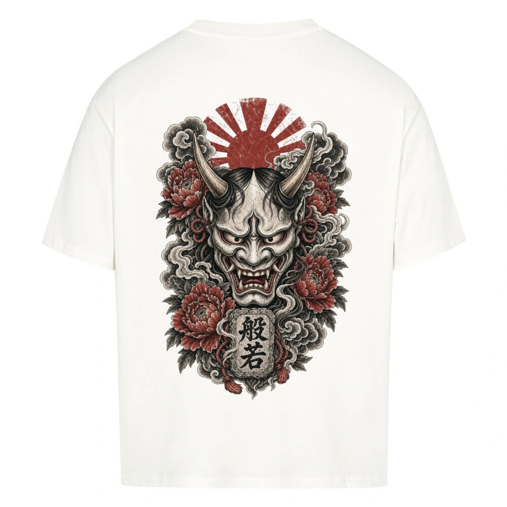 Hannya Maske – VACANCY Oversized Shirt 240gsm | Fridur Tokio Underground