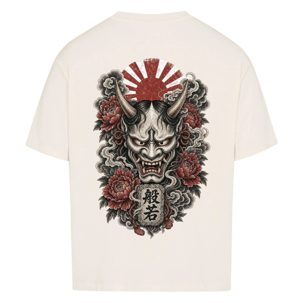 Hannya Maske – VACANCY Oversized Shirt 240gsm | Fridur Tokio Underground