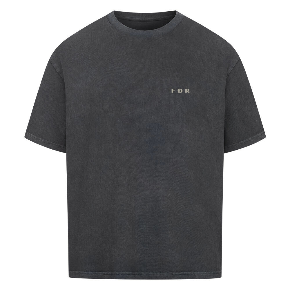 Hannya Maske – VACANCY Oversized Shirt 240gsm | Fridur Tokio Underground