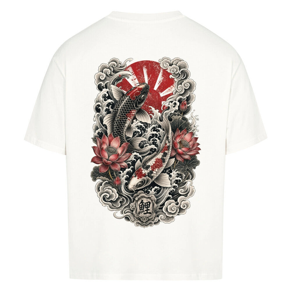 Koi Tattoo – VACANCY Oversized Shirt 240gsm | Fridur Tokio Underground