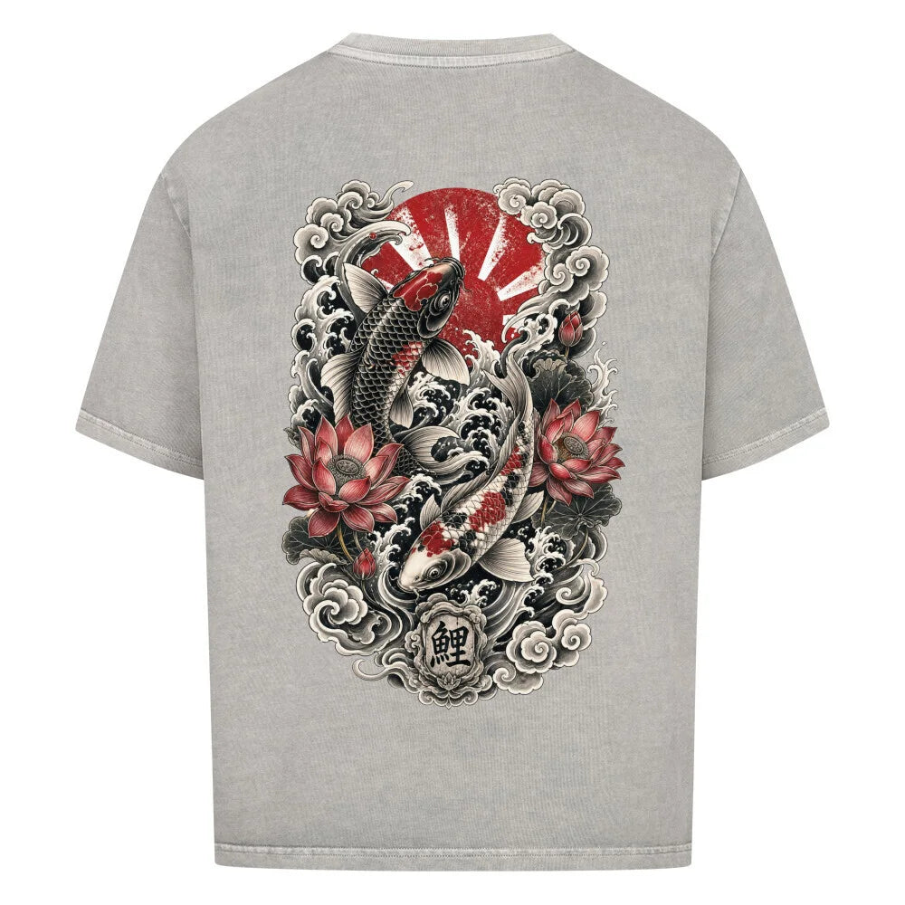 Koi Tattoo – VACANCY Oversized Shirt 240gsm | Fridur Tokio Underground