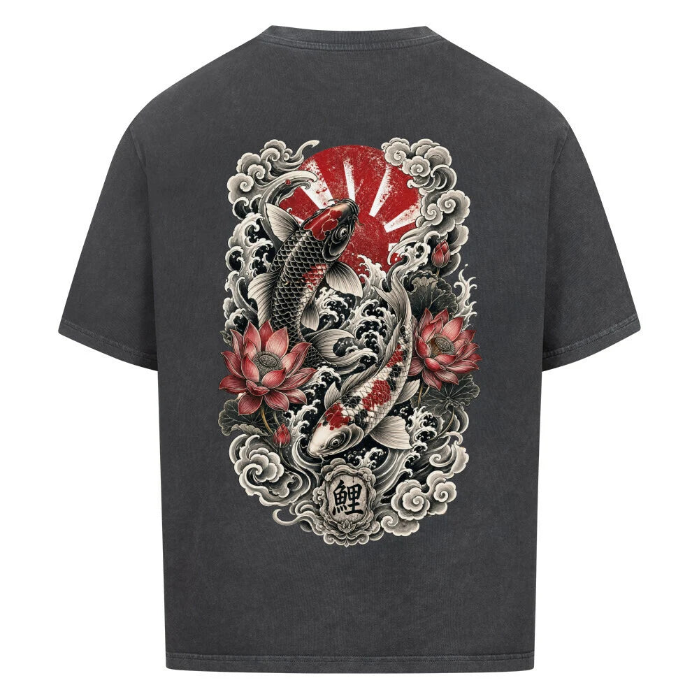 Koi Tattoo – VACANCY Oversized Shirt 240gsm | Fridur Tokio Underground