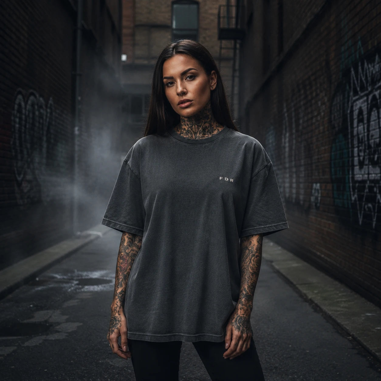 FÐR Angels Wrath: Ascension – Premium 240 GSM Heavyweight Oversized Shirt
