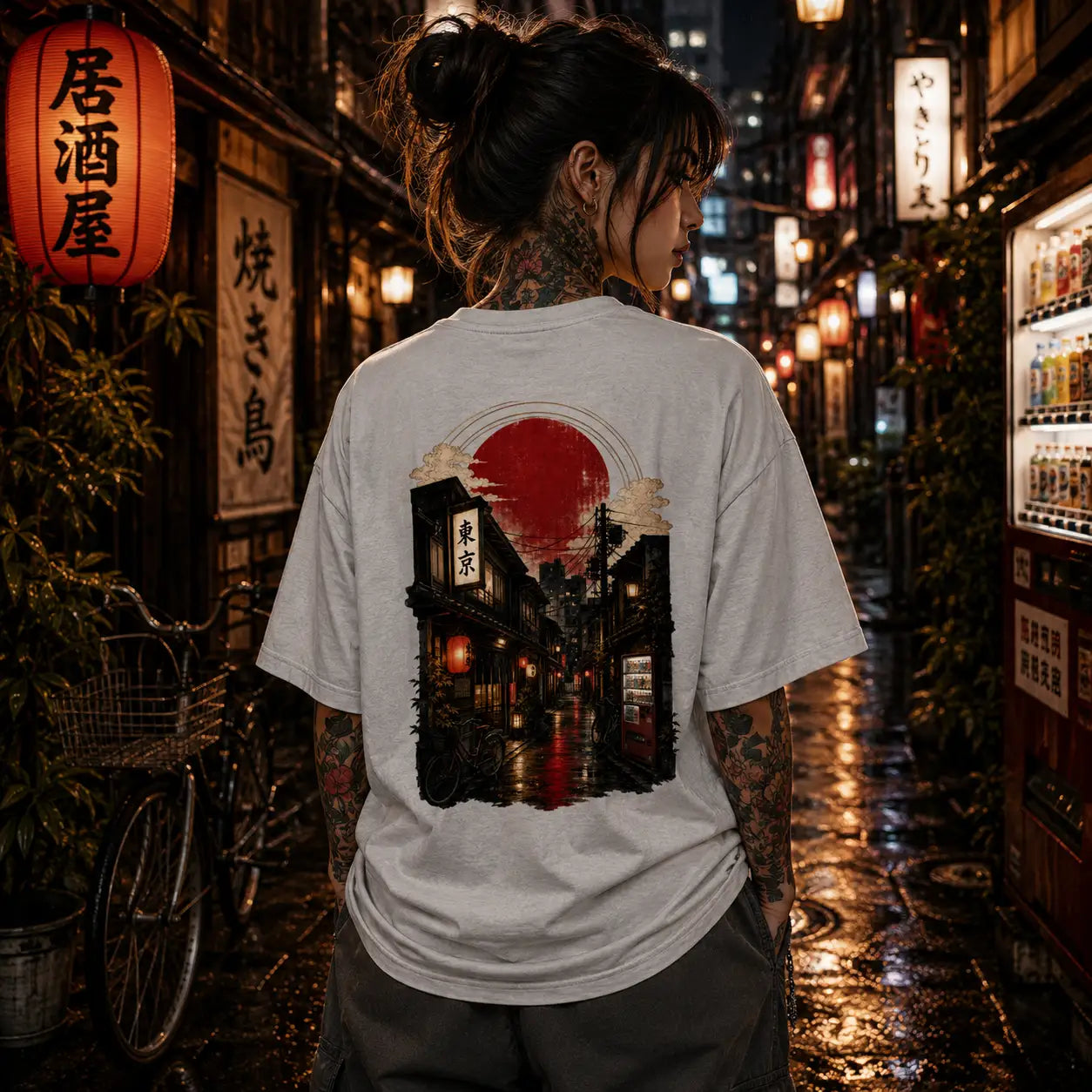 After Dark – VACANCY Oversized Shirt 240gsm | FÐR // TOKYO UNDERGROUND
