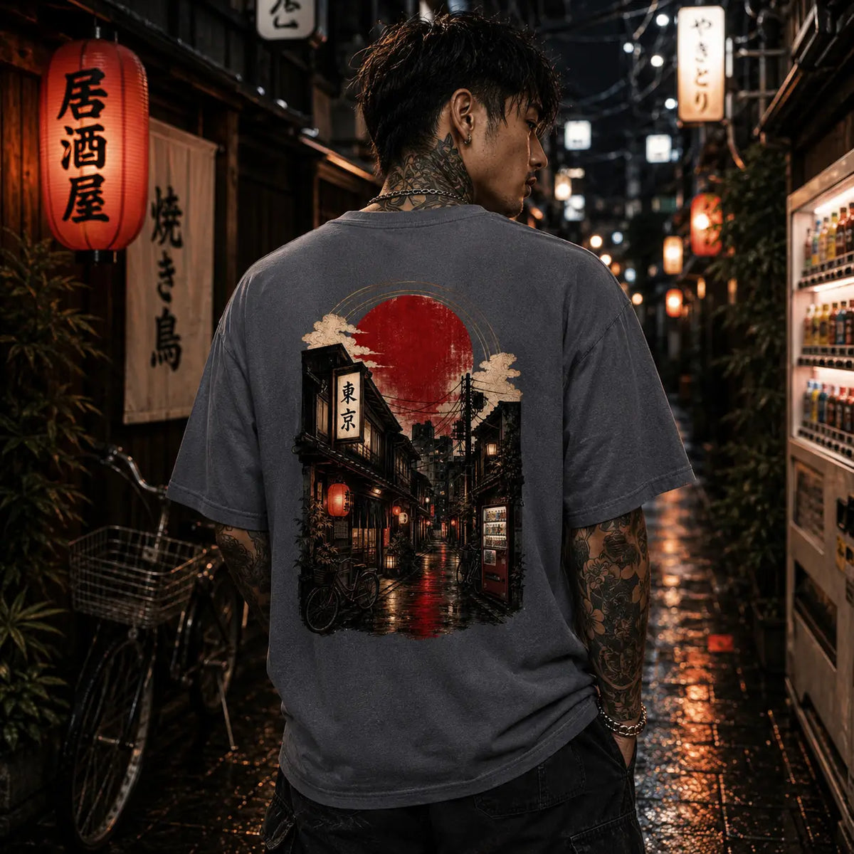 After Dark – VACANCY Oversized Shirt 240gsm | FÐR // TOKYO UNDERGROUND
