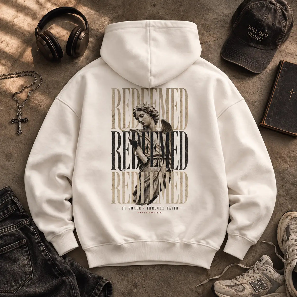 BY GRACE –  Oversized Hoodie