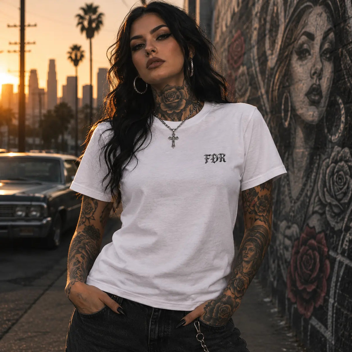 NO SAINT, NO REGRETS –  T-Shirt  FÐR