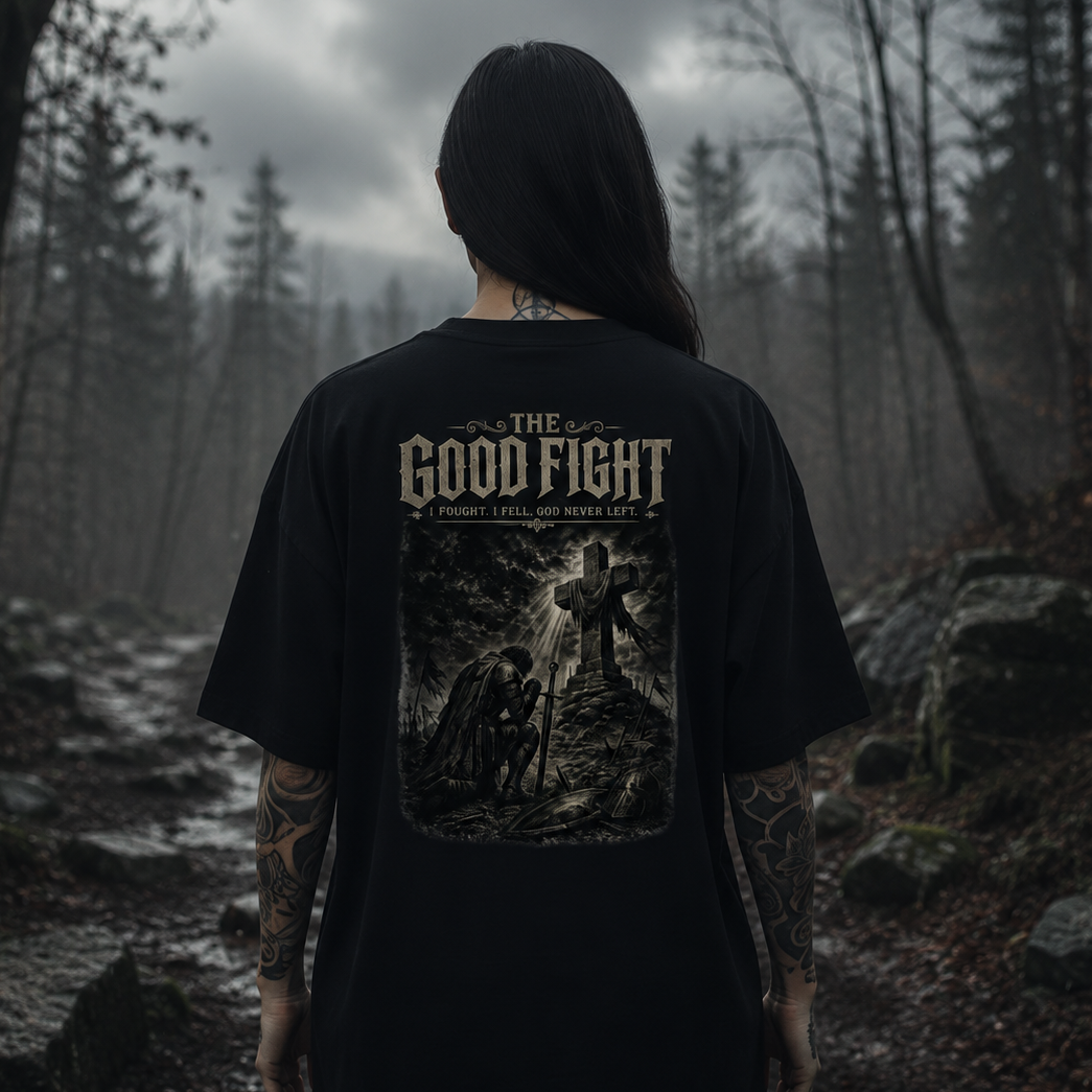 The Good Fight – Organic Oversized Shirt | Fridur Resilience Collection