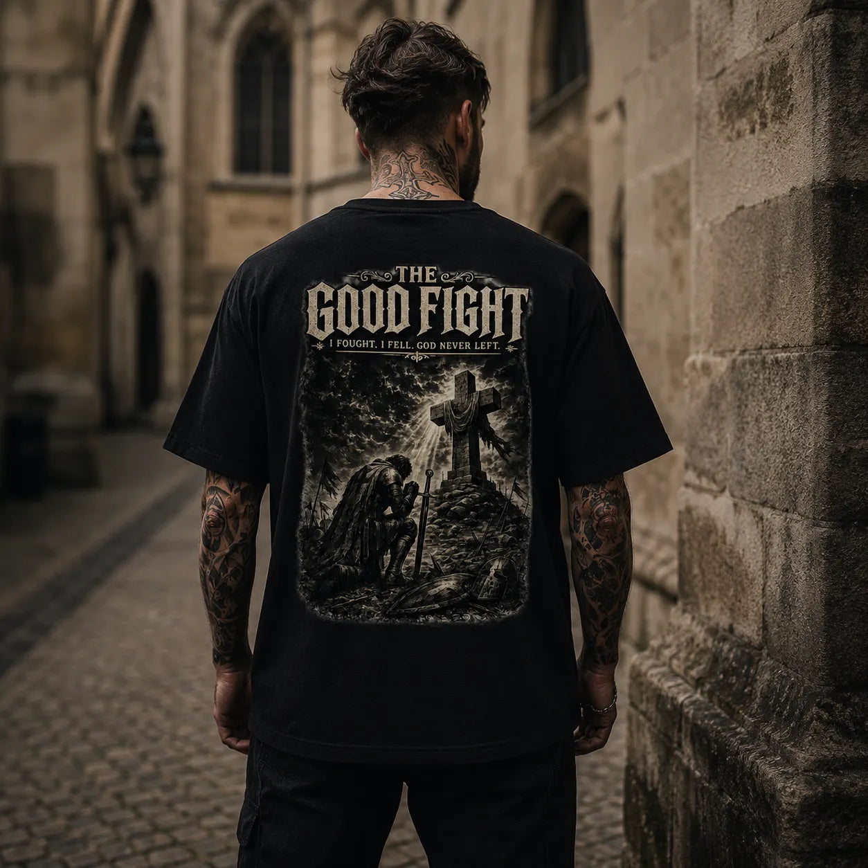 The Good Fight – VACANCY Oversized Shirt 240gsm | Fridur Resilience Collection