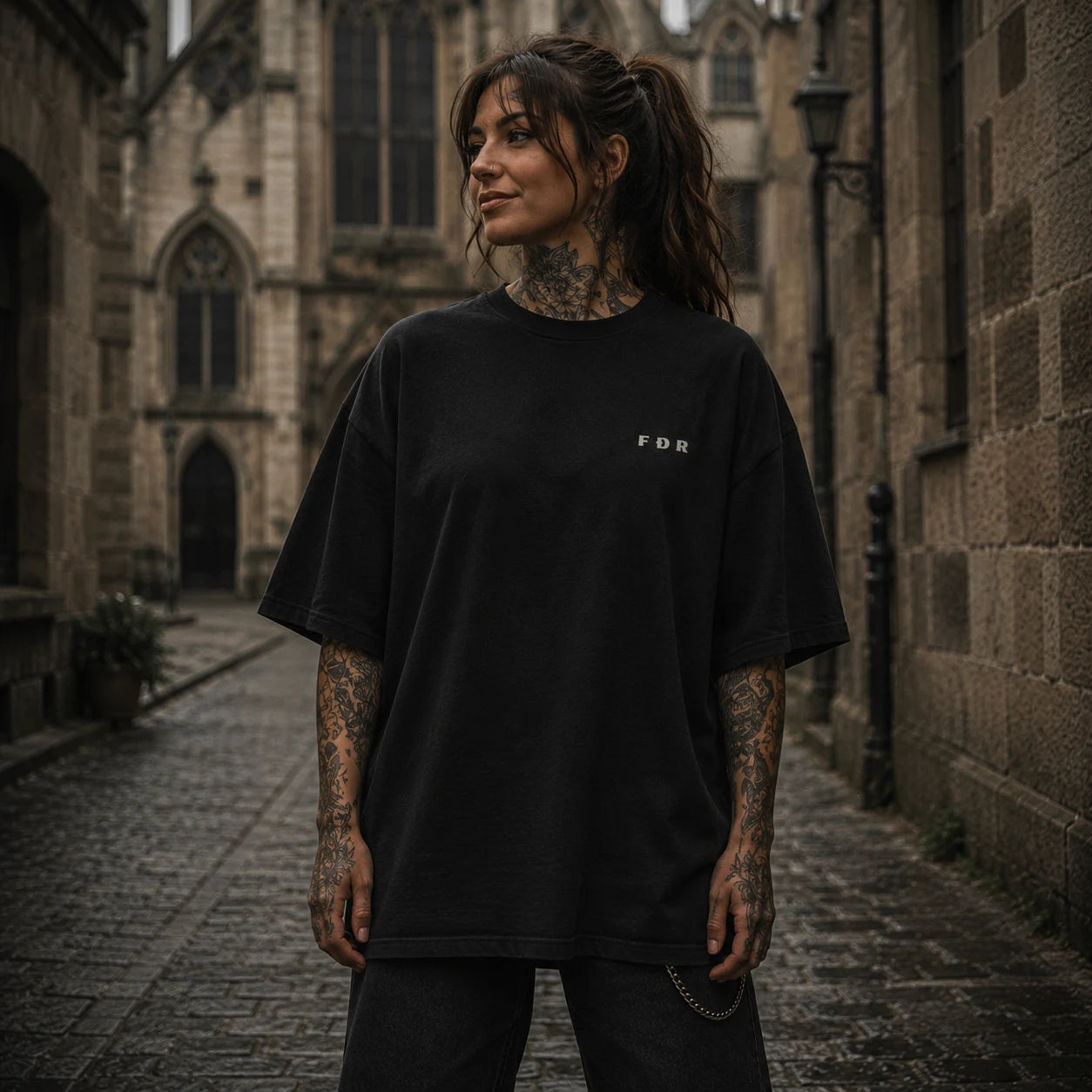 The Good Fight – VACANCY Oversized Shirt 240gsm | Fridur Resilience Collection