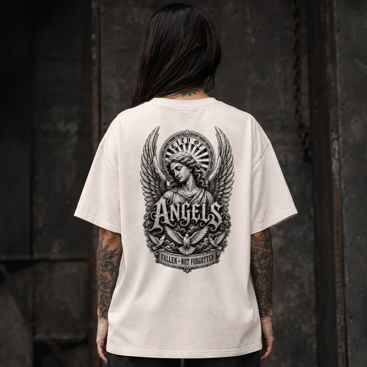 CITY OF ANGELS –  Oversized Shirt  FÐR