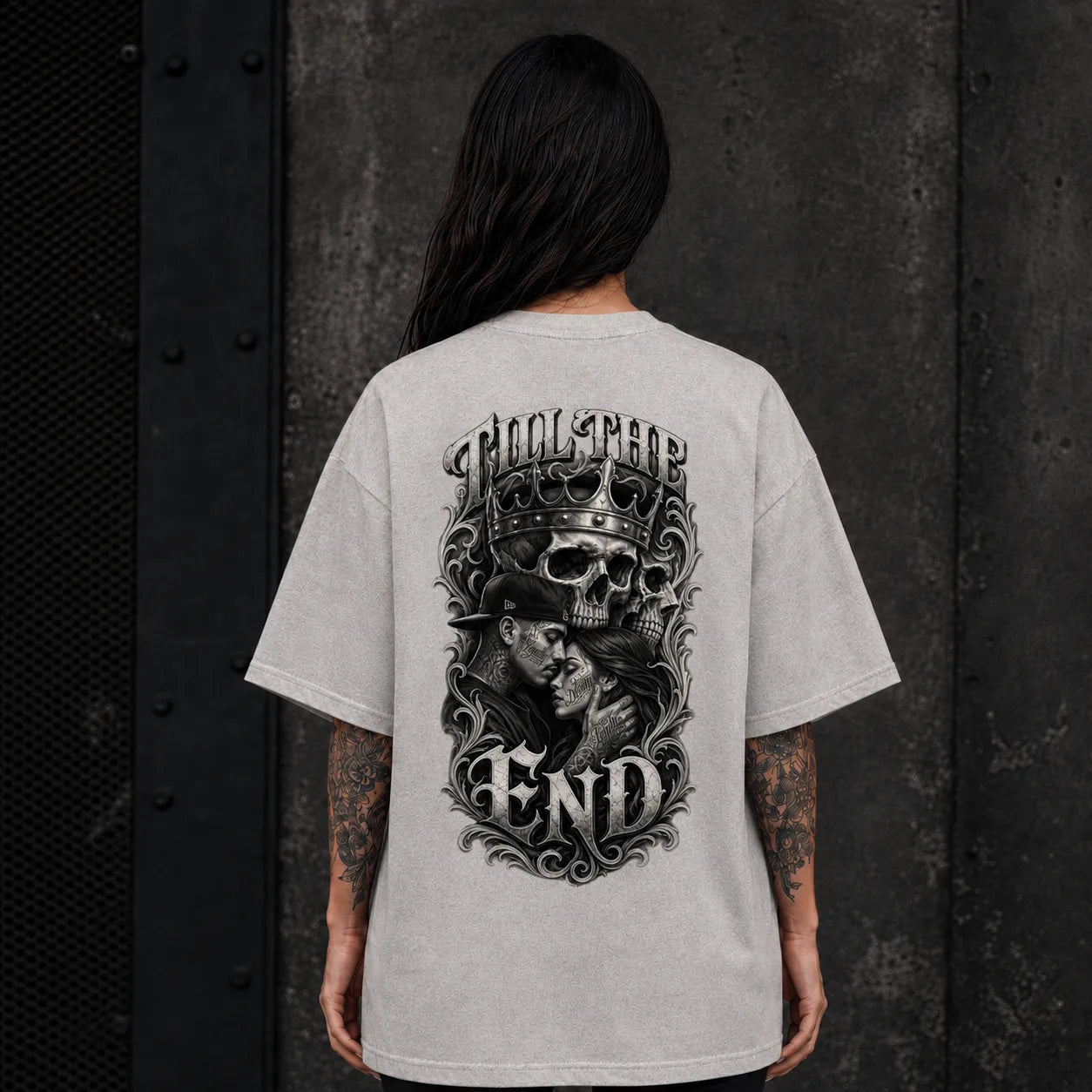 TILL THE END – Oversized Shirt  FÐR