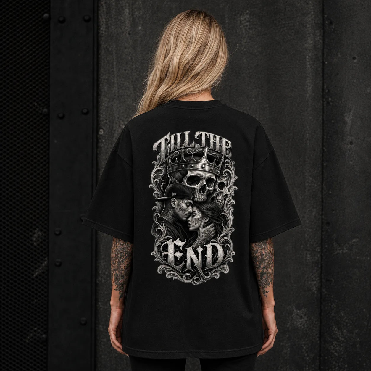 TILL THE END – Oversized Shirt  FÐR