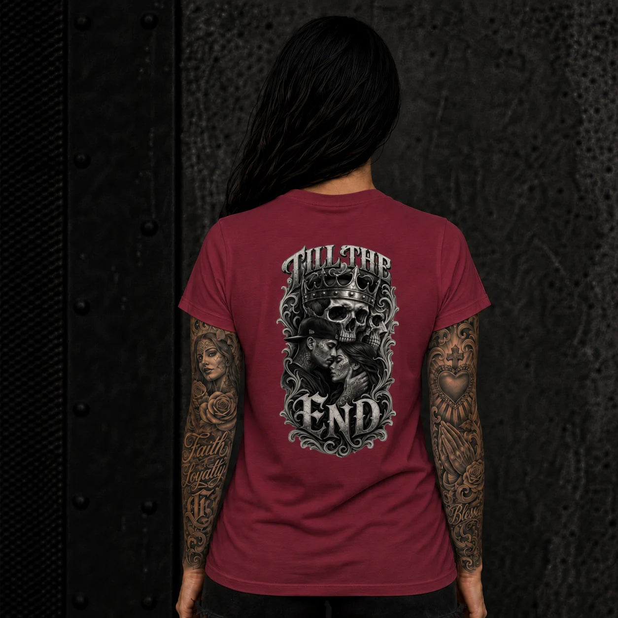 TILL THE END – Women's Organic T-Shirt  FÐR
