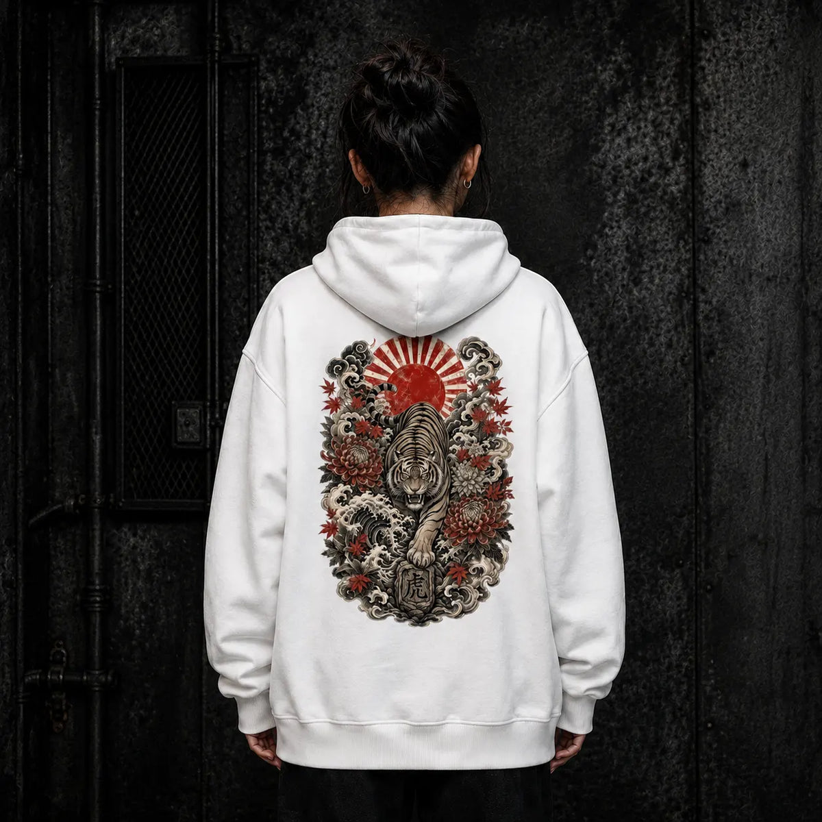 RISING TIGER – Oversized Hoodie