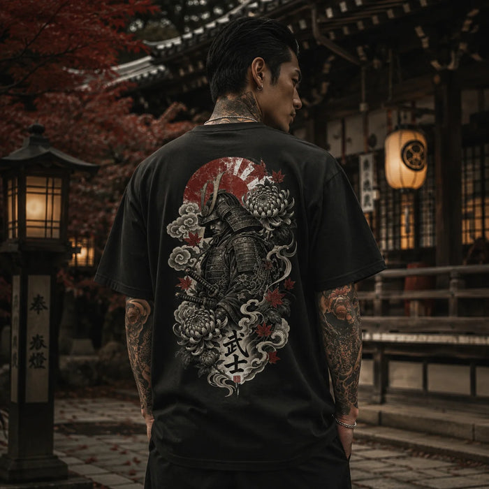 Samurai Tattoo – Oversized Shirt