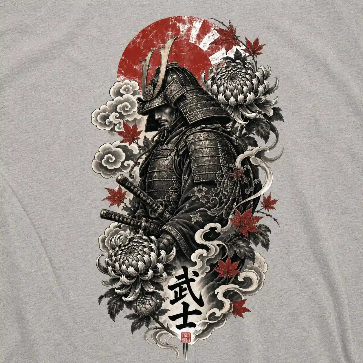Samurai Tattoo – VACANCY Oversized Shirt 240gsm | Fridur Tokio Underground