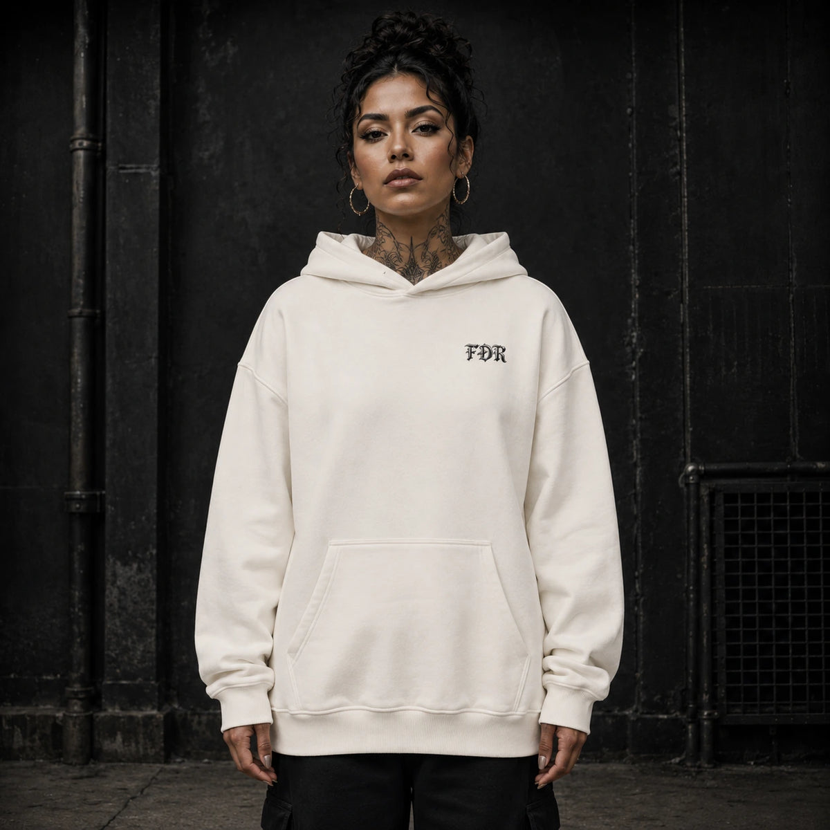 NO SAINTS HERE – Oversized Hoodie