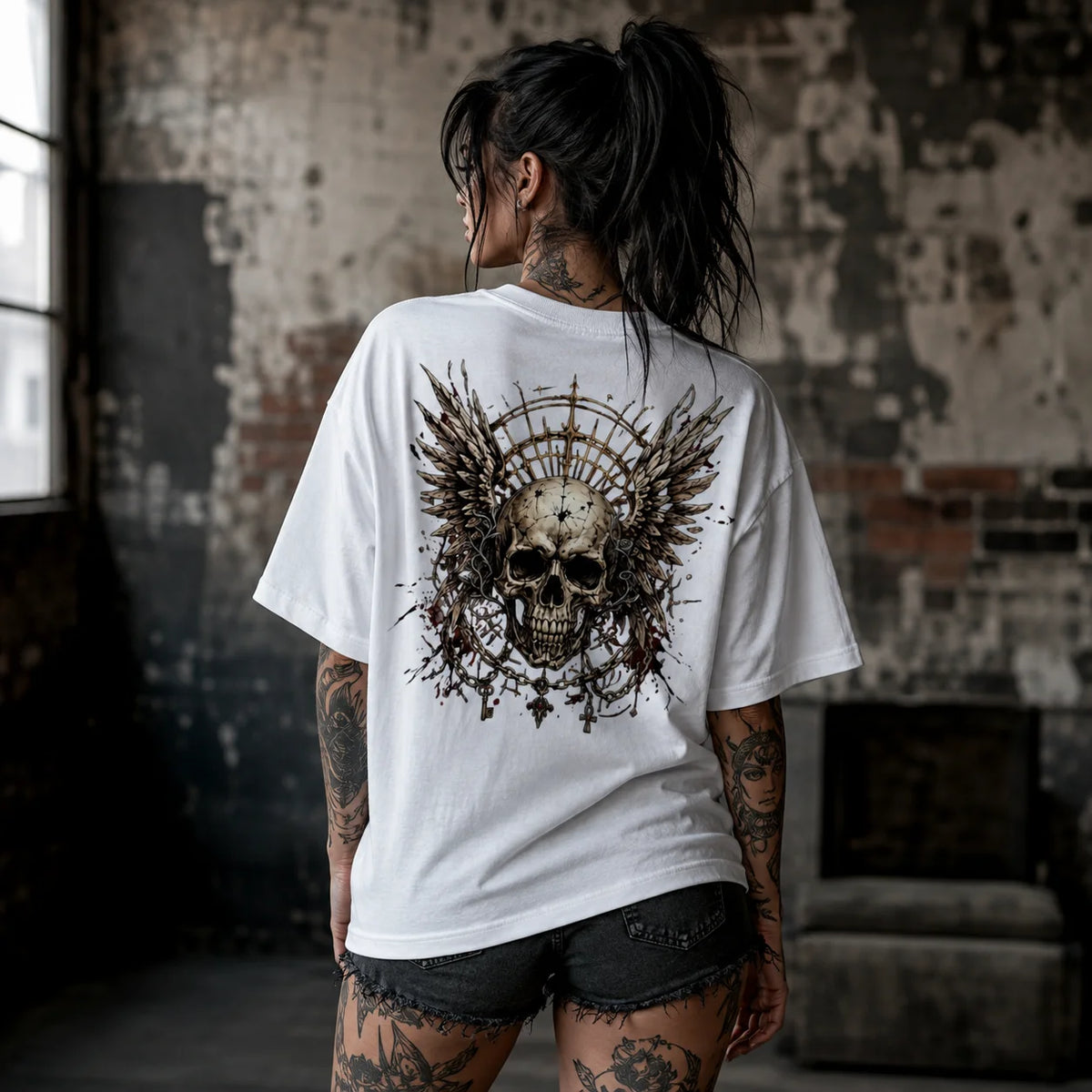 FÐR Angels Wrath – Premium Organic Oversized Shirt