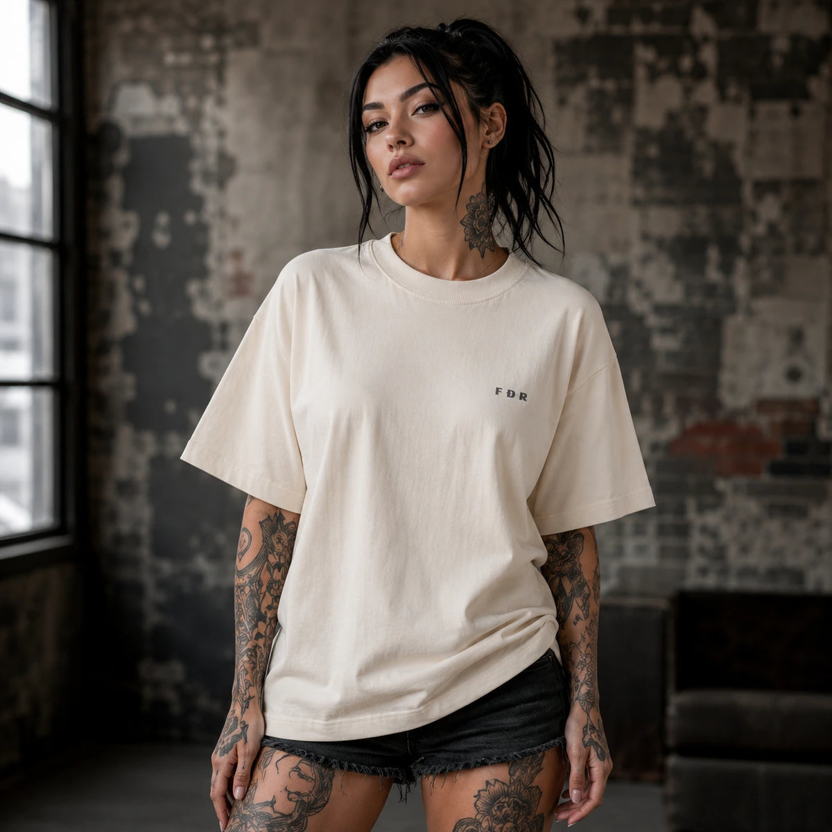 FÐR Angels Wrath – Premium Organic Oversized Shirt