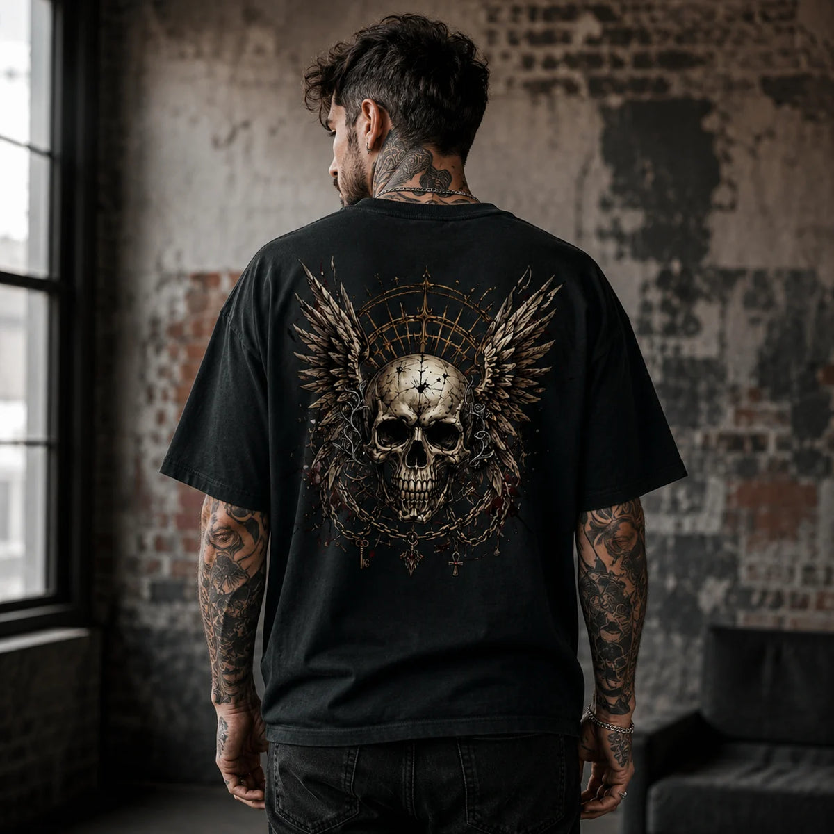 FÐR Angels Wrath – Premium Organic Oversized Shirt