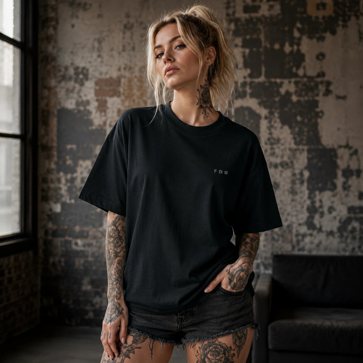 FÐR Angels Wrath – Premium Organic Oversized Shirt