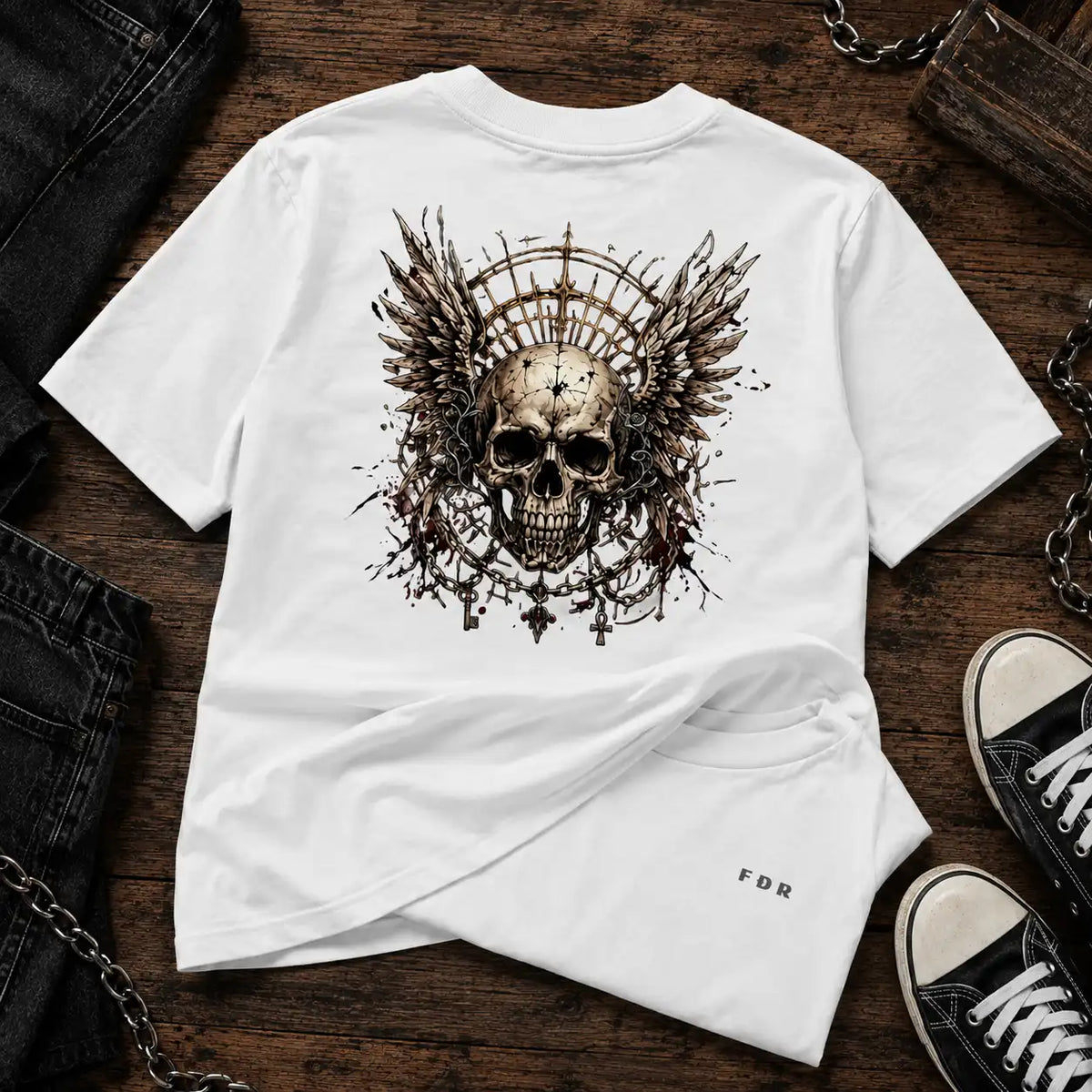FÐR Angels Wrath – Premium Organic Oversized Shirt