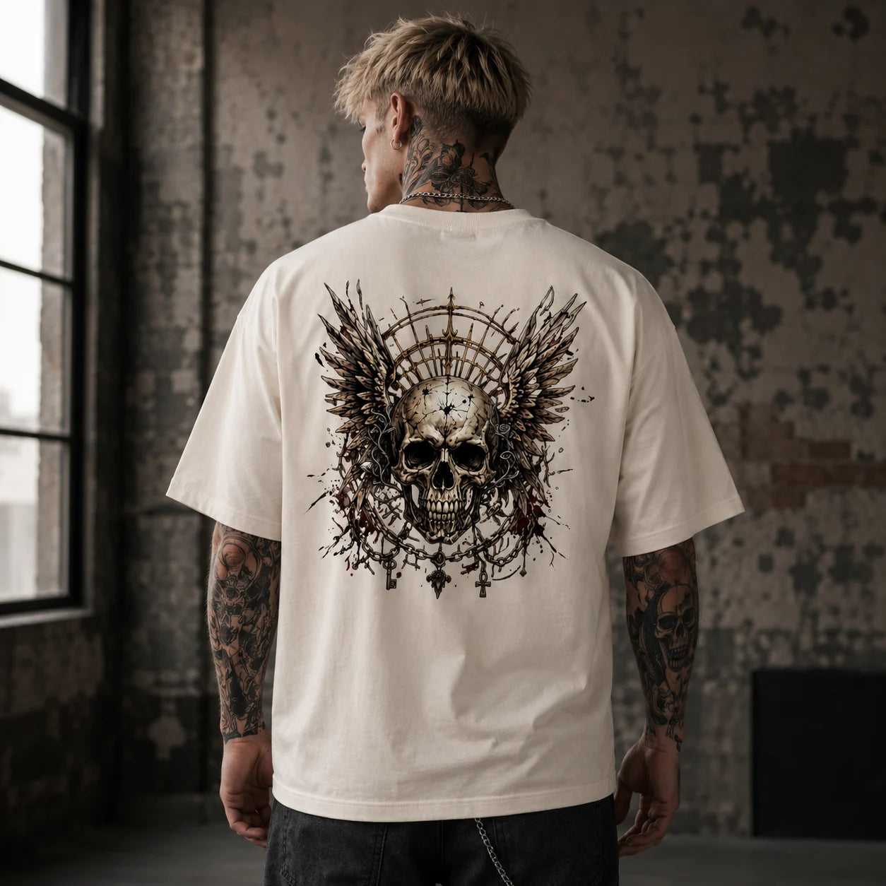 FÐR Angels Wrath – Premium Organic Oversized Shirt