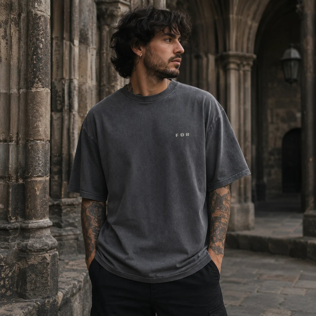 Still Standing Oversized Shirt – FRIÐUR