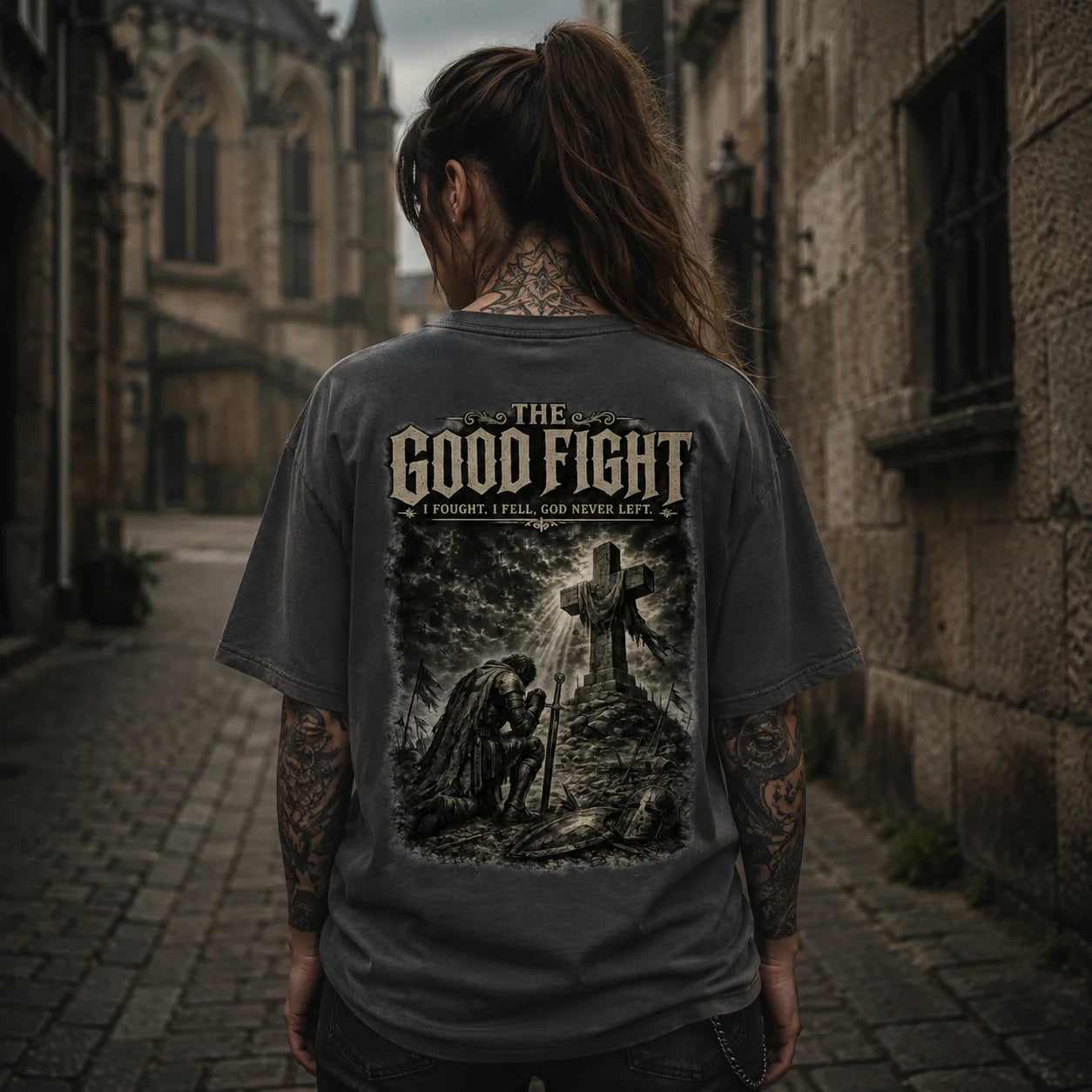 The Good Fight – VACANCY Oversized Shirt 240gsm | Fridur Resilience Collection