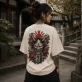 Hannya Mask – VACANCY Oversized T-Shirt 240gsm | Fridur Tokio Underground